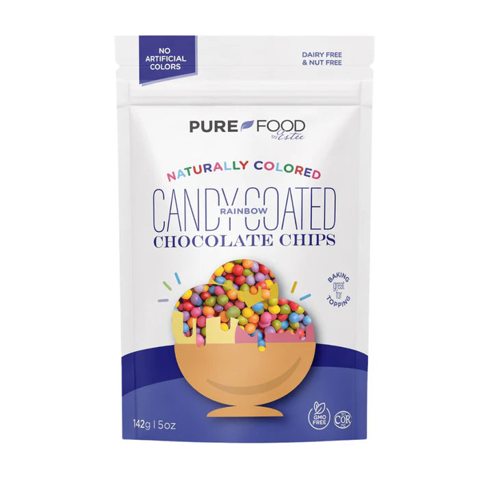 Pure Food All Natural Candy Coated Chocolate Chips vs. Smarties