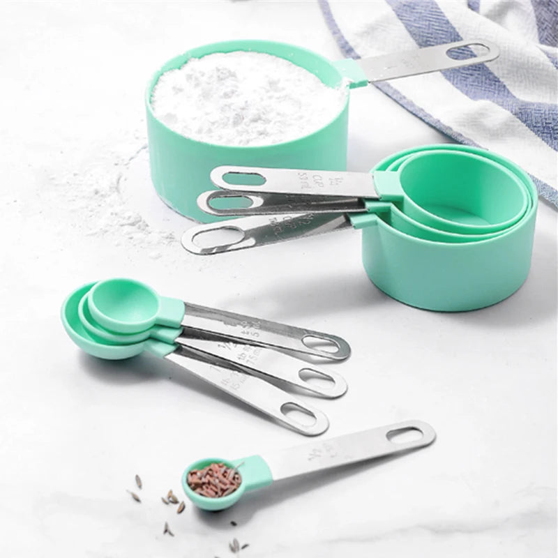 Stainless Steel Measuring Spoons and Cups