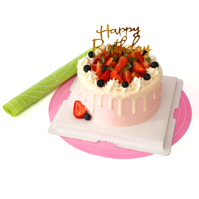 Cake Turntable Silicon Mat