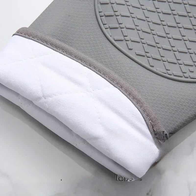 High Temperature Silicon Oven Mitts