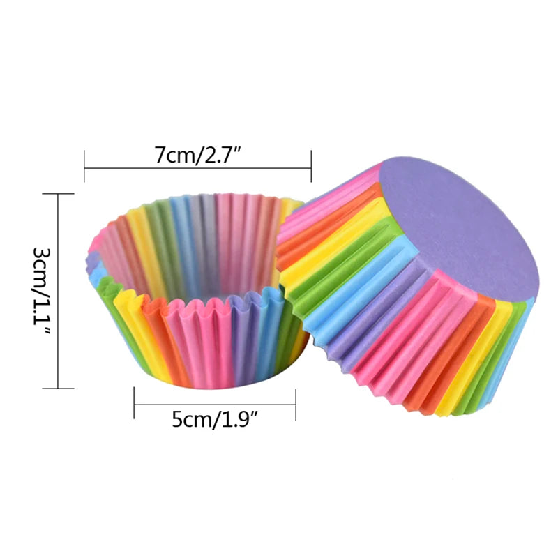 100 Pack of Cupcake Liners