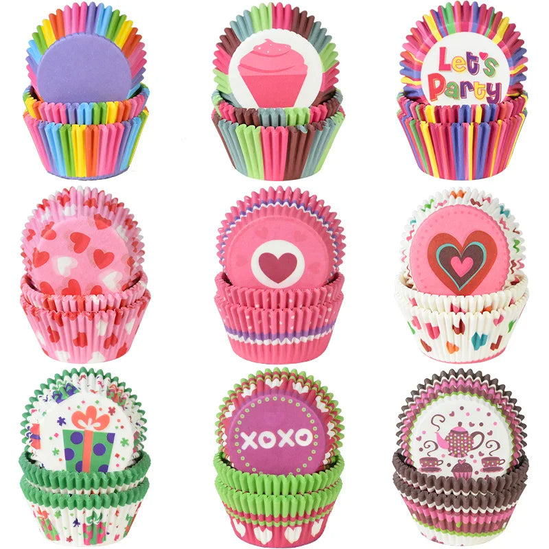 100 Pack of Cupcake Liners